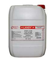 LANSY ZEMİN AĞIR YAĞ VE KİR TEMİZLEYİCİ MAKİNE KULLANIMI İÇİN20KG (Beyaz - Beyaz)