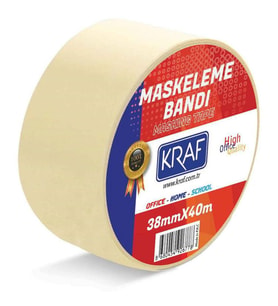 Kraf Maskeleme Bandı 38 mm x 40 mt. 