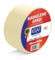 Kraf Maskeleme Bandı 38 mm x 40 mt. 