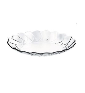 Paşabahçe 10411 Hasır Kayık Servis Tabağı 28 cm (Renksiz)