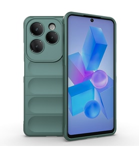 Infinix Hot 40 Pro Uyumlu Kılıf Esnek TPU Oyuklu Arka Yüzey Tasarımlı Zore Etnik Silikon Kapak