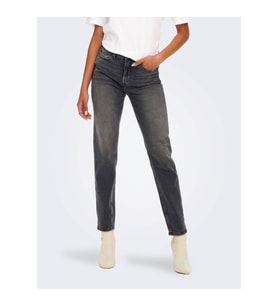 Only Kadın Likralı Gri Kot Pantolon - 15259634