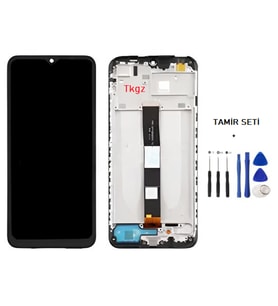 Xiaomi Redmi 9A Uyumlu Lcd Ekran Dokunmatik Servis Lcd ÇITALI + TAMİR SETİ