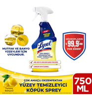 Çok Amaçlı Dezenfektan Yüzey Temizleyici Köpük Sprey 750 ml