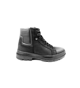 Pierre Cardin 382208 Siyah Kışlık Bağcıklı Fermuarlı Erkek Bot