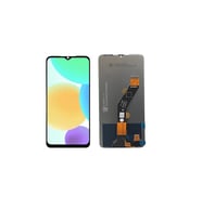 Infinix Smart 7 ile Uyumlu Lcd Ekran Dokunmatik X6515 (Siyah)
