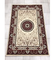 Saray Halı Klasik 11105 R-1 Kırmızı Göbekli 150X230 Halı 4 M2 !