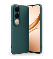 V50 Lite 4G Auto Focus Karbon Kapak - Koyu Yeşil