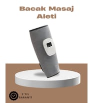 Kablosuz Titreşimli Baldır Masaj Aleti – Isıtmalı, 3 Basınç Ayarlı, Şarjlı ve Taşınabilir