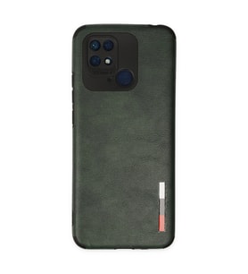 Xiaomi Redmi 10c Kılıf Loop Deri Silikon - Yeşil