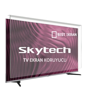 Skytech Q55ST3405 Tv Ekran Koruyucu - Skytech 55" inç 139EKRAN QLED 4K Ultra Hd Whaleos Tv Koruyucu