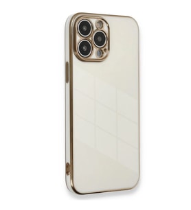 iPhone 15 Pro Kılıf Volet Silikon - Beyaz