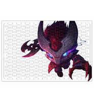 Blood Moon Kennen Puzzle 240 Parça Yapboz