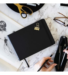 Kapak 80 Yaprak 140 gr. Eskiz Defteri - Sketch Book – Siyah