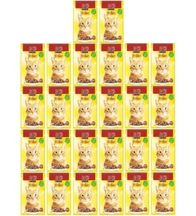 Sığır Etli Yetişkin Kediler için Tam Yaş Kedi Maması (26 x 85 gr)