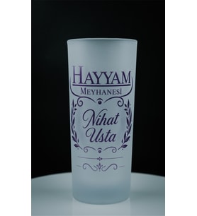 Kişiye Özel Buzlu Müdavim Rakı Bardağı