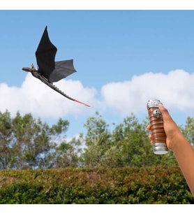 Ejderhanı Nasıl Eğitirsin 32 cm USB Şarjlı Uzaktan Kumandalı Toothless (Dişsiz) Ejderha Oyuncak
