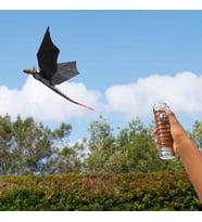 Ejderhanı Nasıl Eğitirsin 32 cm USB Şarjlı Uzaktan Kumandalı Toothless (Dişsiz) Ejderha Oyuncak