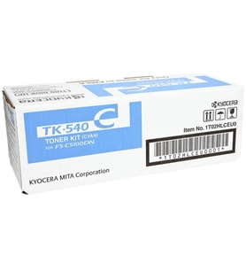 Tonersepeti Kyocera Mita TK-540 Mavi Orjinal Toner