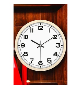 TransForMacion Duvar Saati Klasik 31 Cm BEJ 721021