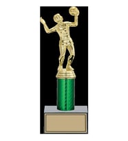 ODAK KUPA - Figürlü Kupalar - Voleybol Kadın Figürlü Kupalar FG-006 C - 26 cm