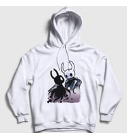 Presmono Unisex Beyaz Shade Oyun Hollow Knight Kapüşonlu Sweatshirt 493357tt