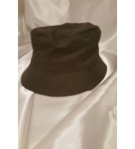 Şapka Bucket Şapka Balıkçı Kova Şapka Unisex Yuvarlak Şapka Haki