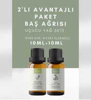 Derin Nefes, Rahatlatıcı 2'li Avantajlı Paket Nane Ve Okaliptus Uçucu Yağı Saf Aromaterapi Yağı 20 ml
