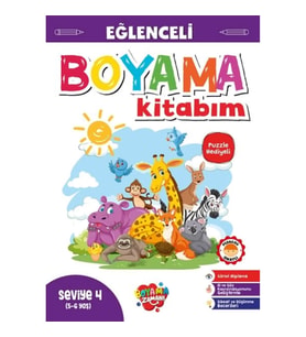 Eğlenceli Boyama – Seviye 4 (5-6 Yaş)