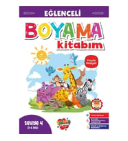 Eğlenceli Boyama – Seviye 4 (5-6 Yaş)