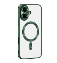 Apple İphone 16 Kılıf Kross Magneticsafe Kapak - Koyu Yeşil