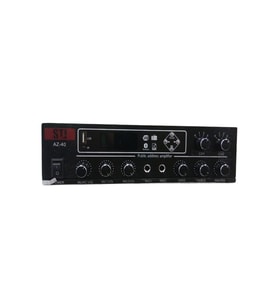 Stı Az-40 2x80w Trafolu Bluetooth Usb Çift Çıkış Amfi