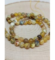 Sarı Alacalı Opal Taşı Dizi 5-6mm Aralığı