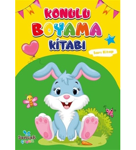 Konulu Boyama Kitabı - Sarı