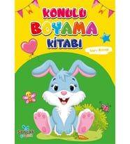 Konulu Boyama Kitabı - Sarı