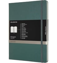 Moleskine Pro Notebook Profesyonel Çalışma Not Defteri (Elastik Kilitli Sert Kapak, Ekstra Büyük 19 (Standart)