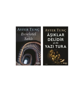 Evvelotel - Saklı + Aşıklar Delidir Ya Da Yazı Tura- 2 Kitap Set - Iş Bankası Özel Set Evvelotel - S