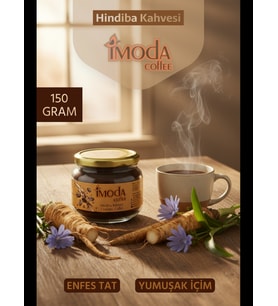 Fantezia Night Hindiba Kahvesi 150 gr Cam Kavanoz – 60 Kullanımlık Granül Kahve, Yumuşak İçim