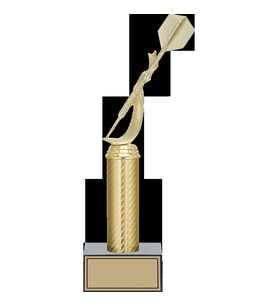 ODAK KUPA - Figürlü Kupalar - Dart Figürlü Kupalar FG-007 A - 33 cm
