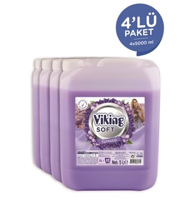 Viking Çamaşır Yumuşatıcısı Tutkulu 5 Litre 4 Adet