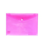 Bafix Çıtçıtlı Zarf Dosya A-4 Pembe Çıtçıtlı Dosya (12 Adet)