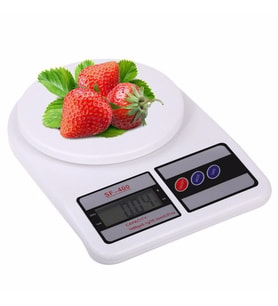 Dijital Hassas 10 Kg Mutfak Terazisi Mutfak Tartısı Lcd Ekranlı 1gr Hassasiyet
