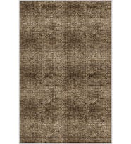 Eliana Home Baskılı, Yıkanabilir Kaymaz Taban Salon Halısı LNA0160-SD878 100x150 cm (Kahverengi)