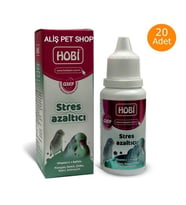 Hobi Kuşlar İçin Stres Azaltıcı Vitamin Takviyesi 30ml x 20 Adet (Çok Renkli)