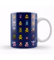 8 bit Fnaf World Five Nights At Freddys 01 Kupa Bardak Porselen