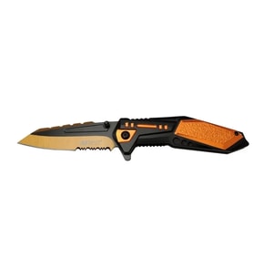 Mtech 4171 Tcu Kamp Çakı 21Cm - Yarı Otomatik, Kemerlikli, Testere Detaylı