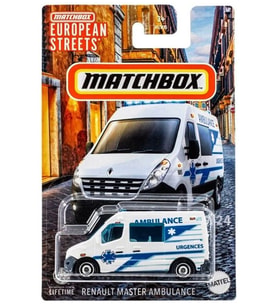 Matchbox European Streets - Renault Master Ambulance (1/64)