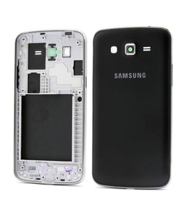 Samsung Galaxy Grand 2 SM-G710 Kasa Kapak (Çift Sim) (Siyah)