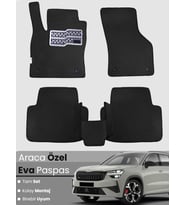 SKODA KODİAQ (2024-2025) Uyumlu EVA Paspas Tam Set–Oto Paspas,Araca Özel,Kolay Montaj