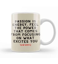 Oprah Winfrey Quotes   Entrepreneurs Motivation İnspiration Success Work Gifts Kupa Bardak Porselen